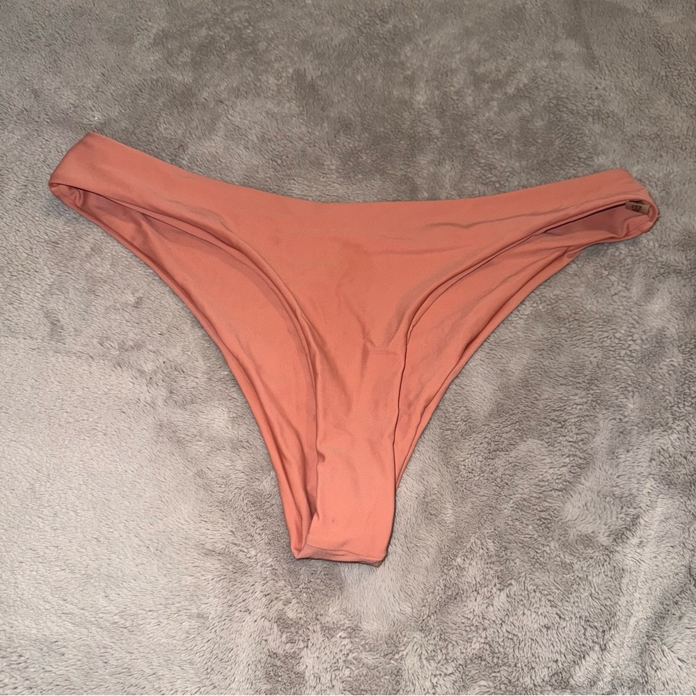 Zaful | Coral Bikini Bottom - Picture 2 of 4